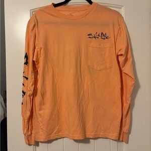 Salt Life Taco Fry NWOT Long Sleeve T Shirt Mens Sz Small